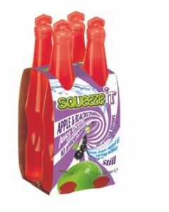 Squeeze It Apple & Blackcurrant 4x200ml