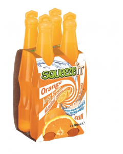 Squeeze It Orange 4x200ml