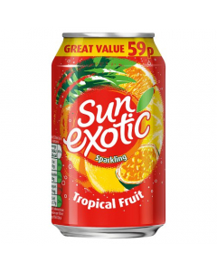 Sun Exotic Sparkling Tropical Fruit 330ml
