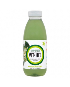 Vit Hit Lean & Green - Apple & Elderflower 500ml