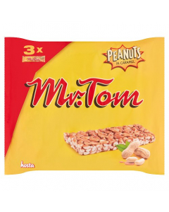Mr Tom Peanut Bar 120g 3 pack