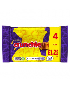 Cadbury Crunchie 4 pack