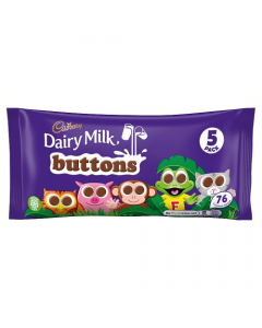 Cadbury Dairy Milk Buttons 5x14g