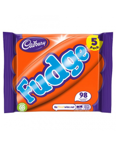 Cadbury Fudge Bar 5 Pack 110g