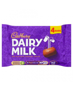 Cadbury Dairy Milk 4x27.2g
