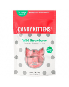 Candy Kittens Wild Strawberry Bag 140g