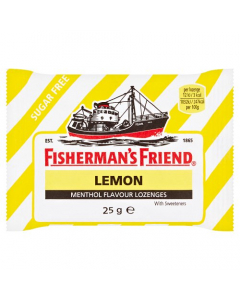 Fisherman's Friend Lemon Menthol Flavour Lozenges 25g