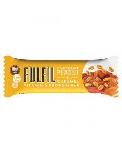 Fulfil Chocolate Peanut & Caramel Vitamin & Protein Bar 40g