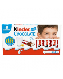 Kinder T8 £1.25 100g