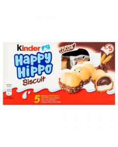 Kinder Happy Hippo Chocolate Cream Biscuits Multipack 5 x 20.7g (103g)
