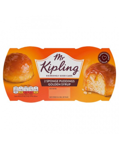 Mr.Kipling Sponge Puds golden Syrup 95g