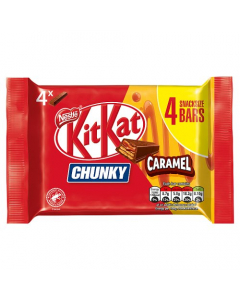 Kit Kat Chunky Runny Caramel 4 Pack 35g