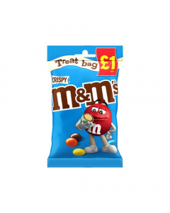 M&M's Crispy Chocolate Treat Bag 77g