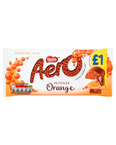 Aero Orange Chocolate Sharing Bar 100g