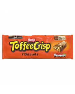 Toffee Crisp Milk Chocolate Biscuit 7 Pack