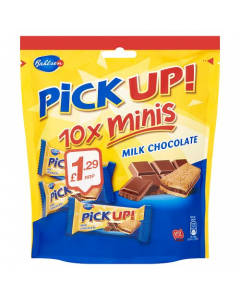 Pick Up Minis Milk Chocolate 106g
