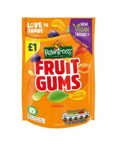 Rowntrees Fruit Gums Vn Pouch pm£1 120g