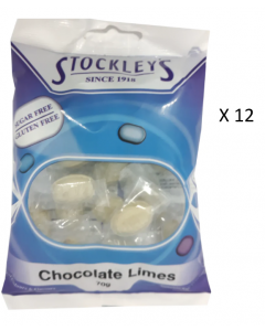 Stockleys Chocolate Limes 100g