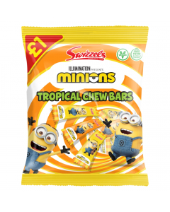 Swizzels Minions Mini Chew Bar Bag 120g