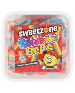 Sweetzone Rainbow Belts 170g