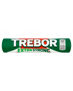 Trebor Extra Strong Peppermint Mints Roll 41.3g