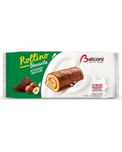 Balconi Rollino Nocciola With Hazelnut Cream 222g
