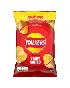 Walkers Grab Bag Ready Salted 45g