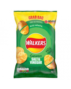 Walkers Grab Bag Salt & Vinegar 45g