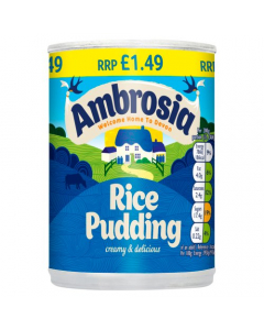 Ambrosia Rice 12x400g PMP £1.49