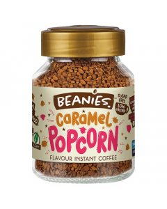 Beanies Caramel Popcorn Instant Coffee 50g