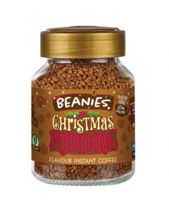 Beanies Christmas Pudding Instant Coffee 50g