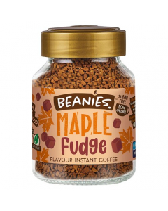 Beanies Maple Fudge Instant Coffee 50g