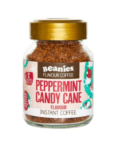 Beanies Peppermint Candy Cane Instant Coffee 50g