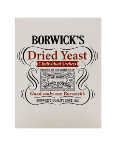 Borwick's Dried Yeast 5x6g