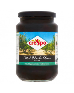 Crespo Pitted Black Olives 354g