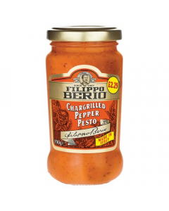 Filippo Berio Chargrilled Pepper Pesto 190g