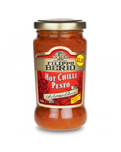 Filippo Berio Hot Chilli Pesto Sauce 190g
