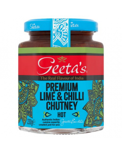 Geetas Lime & Chilli Chutney 230g