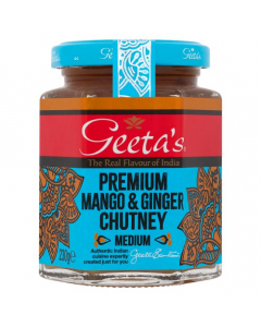Geetas Mango & Ginger Chutney 230g