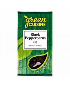 Green Cuisine Black Peppercorns 30g