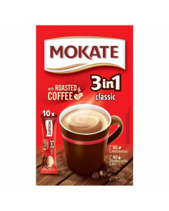 Mokate 3in1 Classic Roasted Coffee 10 Sachets
