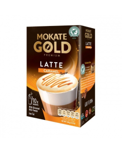 Mokate Gold Premium Latte Caramel 10 Sachets