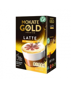 Mokate Gold Premium Latte Vanilla 10 sachets