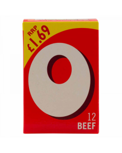 Oxo Beef Stock Cubes 12 Pack