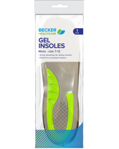 Becker Gel Insoles Mens