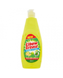 Elbow Grease Washing Up Liquid Lemon 600ml