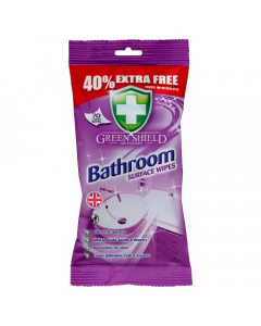 Green Shield Bathroom Surface Wipes 70 Wipes