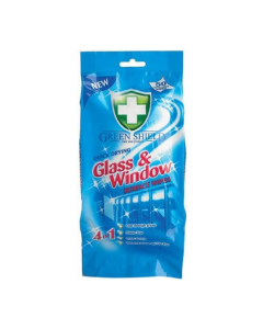 Green Shield Glass and Window Surface Wipes 70 Wipes