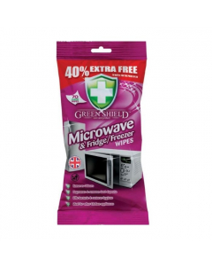Green Shield Microwave & Fridge Freezer Wipes 70 Wipes