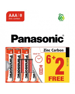  Panasonic AAA Batteries 8pack